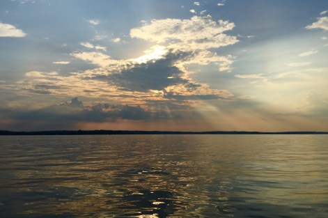 Speedboating - Sunset