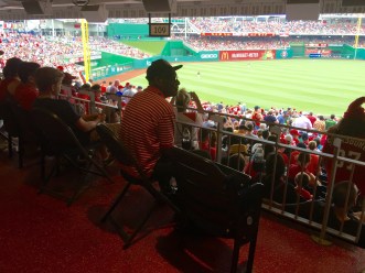 Pittsburgh Pirates vs. Washington Nationals game, 6/20/15. Max Scherzer no-hitter game.