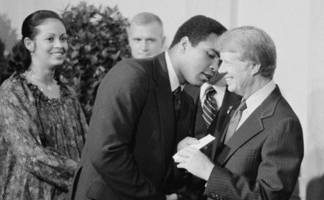Spreading Love - Muhammad_Ali_and_Jimmy_Carter